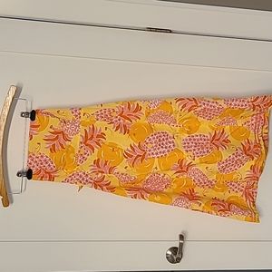 Lilly Pulitzer strapless mini dress
